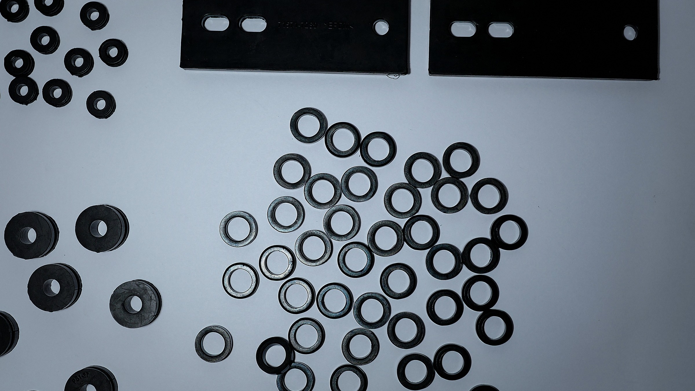 Industrial seals and sealing components for oil, gas, water utility and process equipment applications