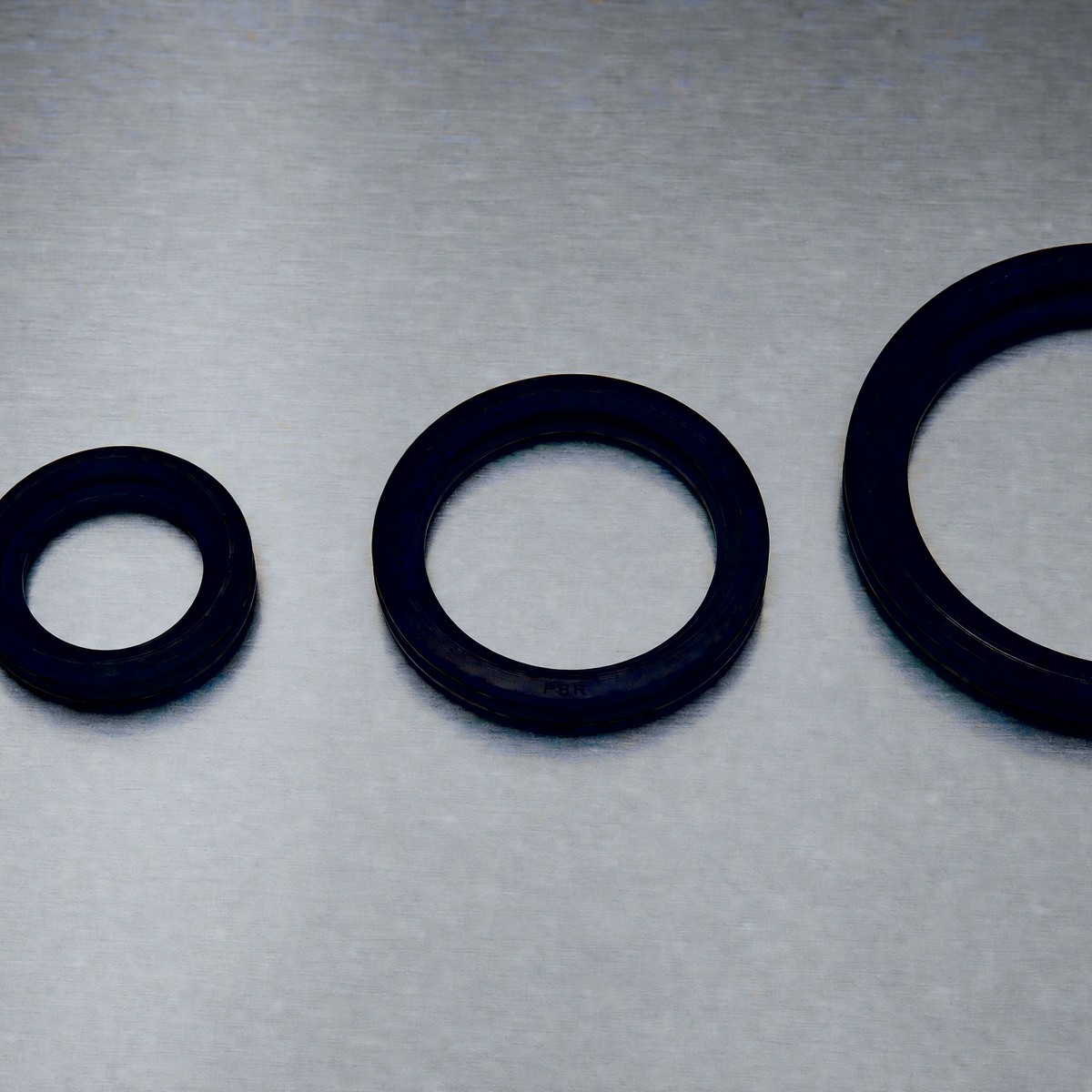 Water pump seals — PBR-embossed EPDM coolant-grade rotary seals in four diameters